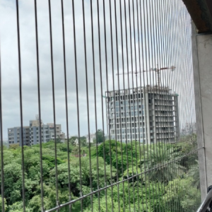 invisible grill for balcony